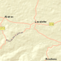 Lavalette Street Map