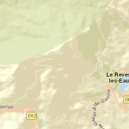 Le Revest-les-Eaux Street Map