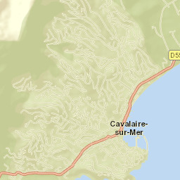 Cavalaire-sur-Mer Street Map