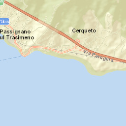 Passignano sul Trasimeno Street Map