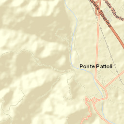 Ponte Pattoli Street Map