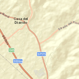 Casa del Diavolo Street Map