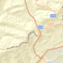 Monte Urano Street Map