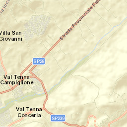 Campiglione Street Map