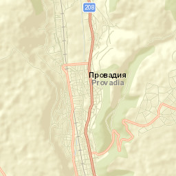 Provadia Street Map