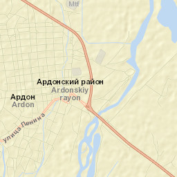 Ardon Street Map