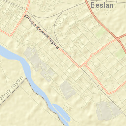 Beslan Street Map