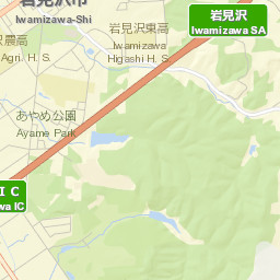 Iwamizawa-shi Street Map