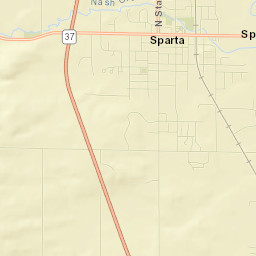 Sparta Street Map