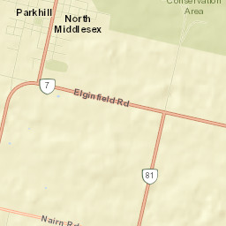 Parkhill Street Map