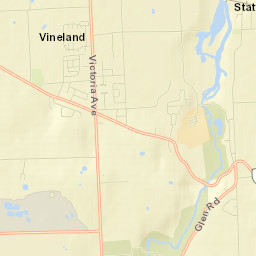 Vineland Street Map