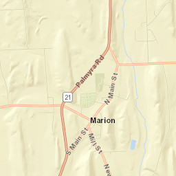 Marion Street Map