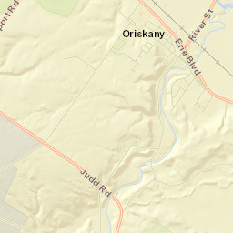Oriskany Street Map