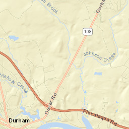 Durham Street Map