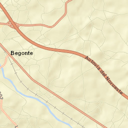 Begonte Street Map