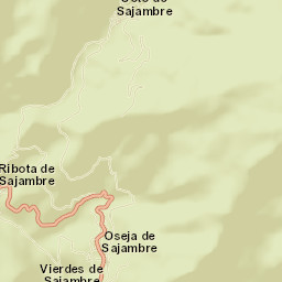 Oseja de Sajambre Street Map