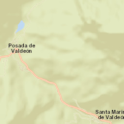 Posada de Valdeón Street Map