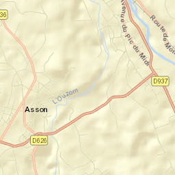 Asson Street Map