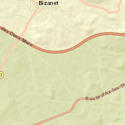 Bizanet Street Map