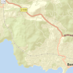 Bandol Street Map