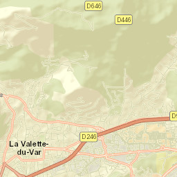 La Valette-du-Var Street Map