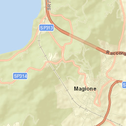 Magione Street Map
