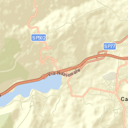 Caldarola Street Map