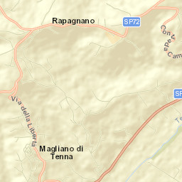 Rapagnano Street Map