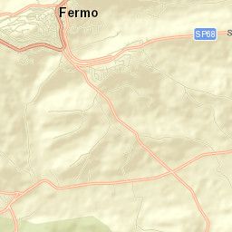 Fermo Street Map