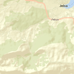 Jelsa Street Map