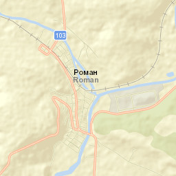 Obshtina Roman Street Map