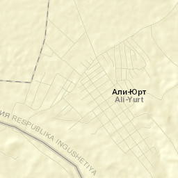 Ali-Yurt Street Map