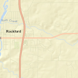 Rockford Street Map