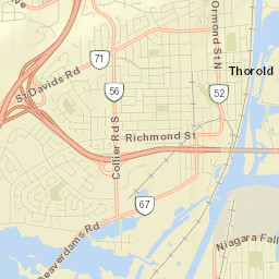 Thorold Street Map