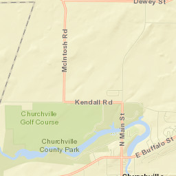 Churchville Street Map