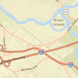 Seneca Knolls Street Map