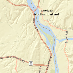 Northumberland Street Map