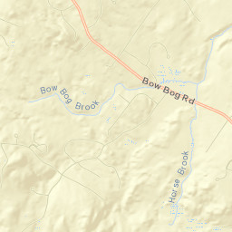 Bow Bog Street Map