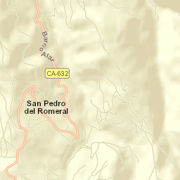 San Pedro del Romeral Street Map