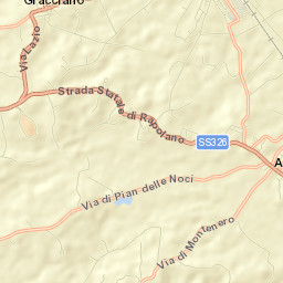 Acquaviva Street Map