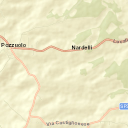 Pozzuolo Street Map
