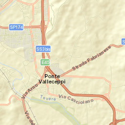 Ponte Felcino Street Map