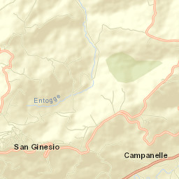 San Ginesio Street Map
