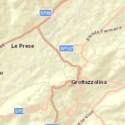 Grottazzolina Street Map