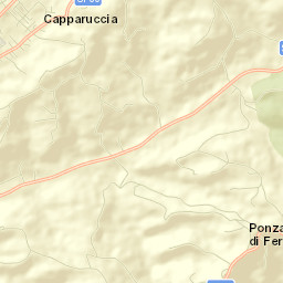 Ponzano di Fermo Street Map