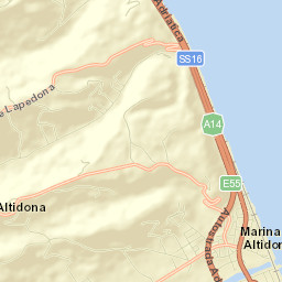 Marina di Altidona Street Map
