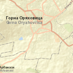 Gorna Oryahovitsa Street Map
