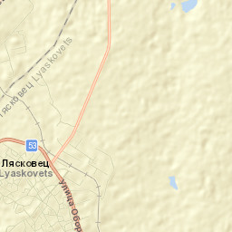 Lyaskovets Street Map