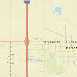 Beresford Street Map