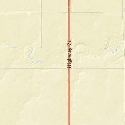 Clay County Street Map